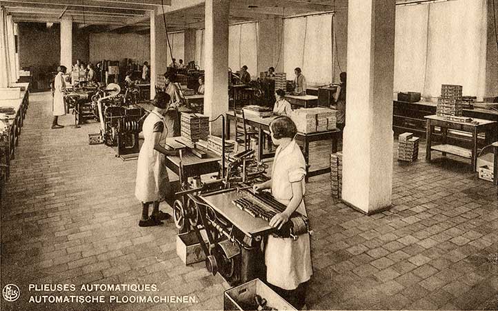 Automatische plooimachienen