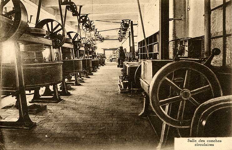 Zaal van de ronde reservoirs